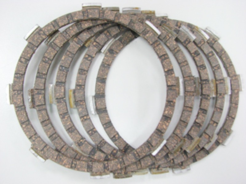 PSYCHIC TARCZE SPRZĘGŁOWE YAMAHA XT 125 R '05-'07, YBR 125 '00-'08, DT 80 LC2 '85-'97 (5 TARCZ) (EBS2254) (1)