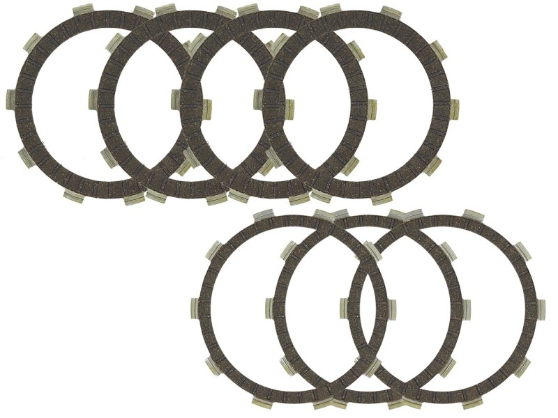 PSYCHIC TARCZE SPRZĘGŁOWE KTM DUKE 390 '15-17, RC 390 '16-17 ( 7 TARCZ ) (EBS5666) (1)