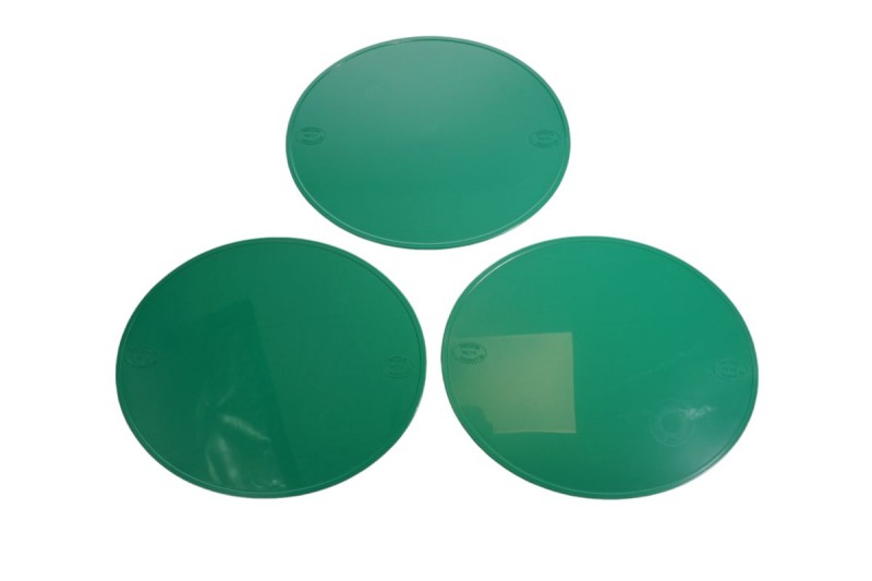 POLISPORT TABLICE NA NUMER STARTOWY PRESTON PETTY MX VINTAGE KOLOR ZIELONY (3 SZTUKI)
