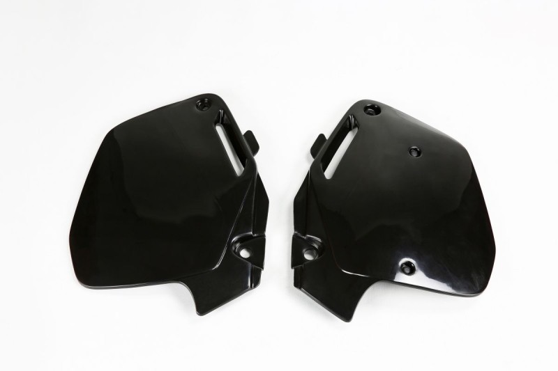 UFO BOCZKI TYLNE HONDA CR 125 '91-92, CR 250 '90-91, CR 500 '91-01, KOLOR CZARNY