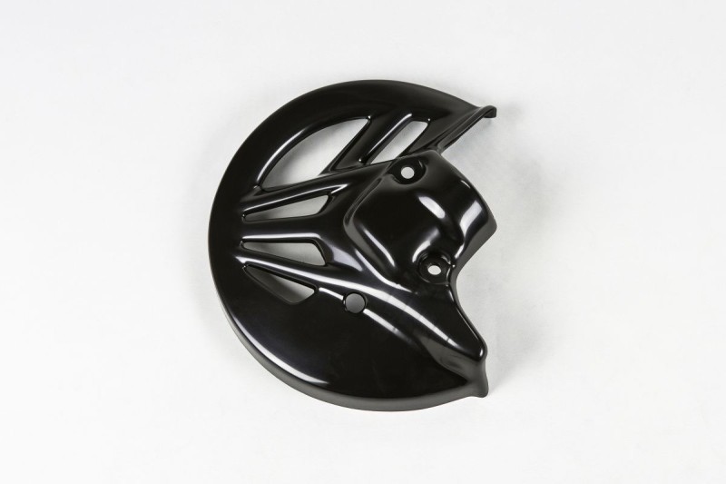 UFO OSŁONA TARCZY HAMULCOWEJ PRZEDNIEJ HONDA CR 125/250/500 '00-07, CRF 250R/X '04-18, CRF 250RX '19-21, CRF 450R '02-09/450X '05-16, KOLOR CZARNY (1)