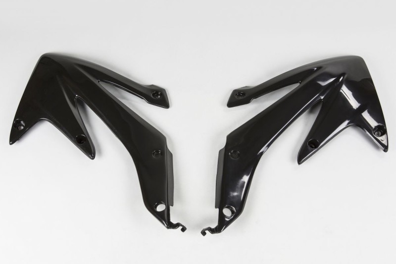 UFO OSŁONY CHŁODNICY HONDA CRF 450X '08-16, KOLOR CZARNY