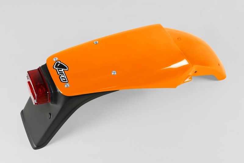 UFO BŁOTNIK TYŁ KTM EXC 125/250/300/360 '93-97 Z LAMPKĄ KOLOR POMARAŃCZOWY