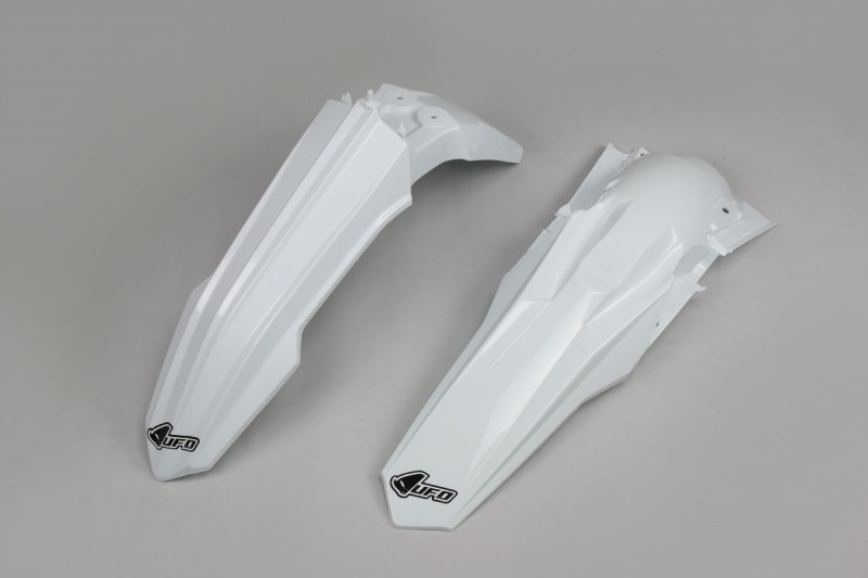 UFO KOMPLET BŁOTNIKÓW SUZUKI RMZ 250 '19-22, RMZ 450 '18-23, KOLOR BIAŁY (SU04939041, SU04940041)