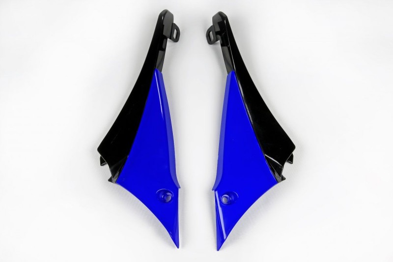UFO ŁĄCZNIK OSŁON CHŁODNICY YAMAHA YZF 450 '10-13, KOLOR NIEBIESKI/CZARNY