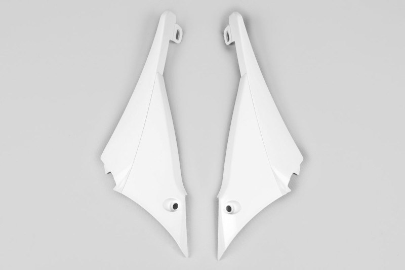 UFO ŁĄCZNIK OSŁON CHŁODNICY YAMAHA YZF 450 '11-13, KOLOR BIAŁY