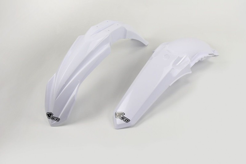 UFO KOMPLET BŁOTNIKÓW YAMAHA YZ 125/250 '15-21, KOLOR BIAŁY (YA04809046 , YA04843046)