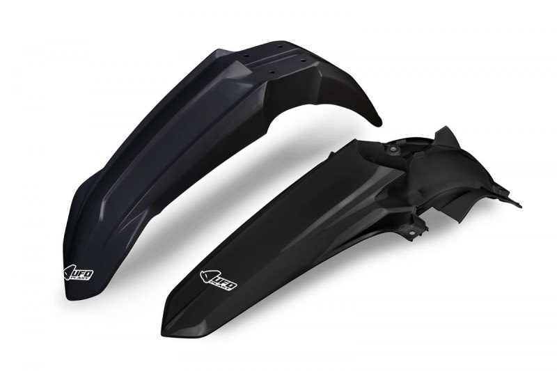 UFO KOMPLET BŁOTNIKÓW YAMAHA YZ 125/250 '22 KOLOR CZARNY (YA04856001, YA04875001)