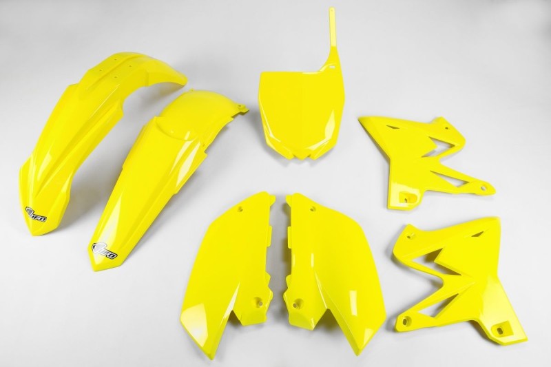 UFO KOMPLET PLASTIKÓW YAMAHA YZ 125 / 250 '02-'14 RESTYLING KOLOR ŻÓŁTY