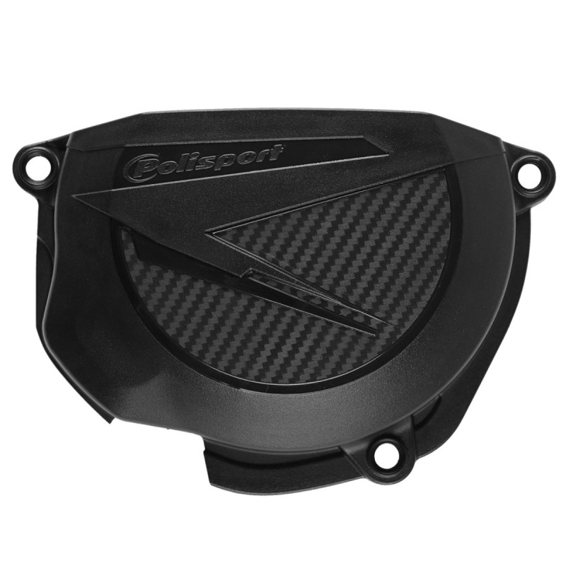 POLISPORT OSŁONA POKRYWY (DEKLA) SPRZĘGŁA BETA RR 350/400/430/480 4T '20-'25 KOLOR CZARNY