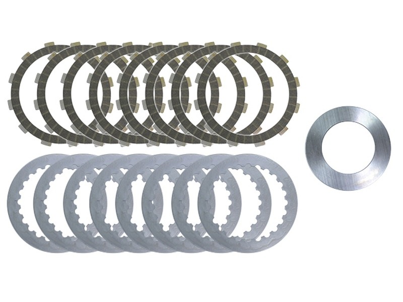 PSYCHIC TARCZE SPRZĘGŁOWE RACING Z PRZEKŁADKAMI I SPRĘŻYNĄ TALERZOWĄ KTM SX 250 '13-'16, SXF 450 '13, EXC 500 '13-'15 (DRC275) (EBS5651)(EBS275R) - ZASTĄPIONE PRZEZ MX-03705H-1A (1)