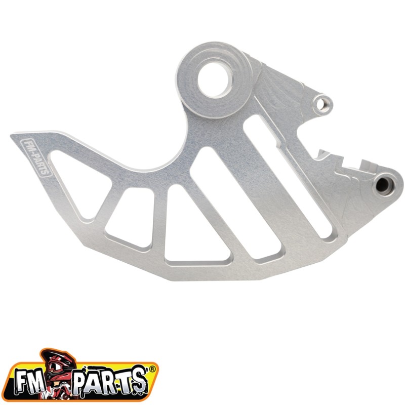 FM-PARTS OSŁONA ALUMINIOWA TARCZY HAMULCOWEJ TYLNEJ KTM / HUSQVARNA / GAS GAS '03-'23 KOLOR SREBRNY (1)