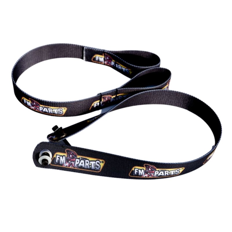 FM-PARTS PASY (PASEK) TEKSTYLNE DO WYCIĄGANIA MOTOCYKLA (KOMPLET PRZÓD TYŁ) HUSQVARNA TE/FE/TX '20-'23 (1)