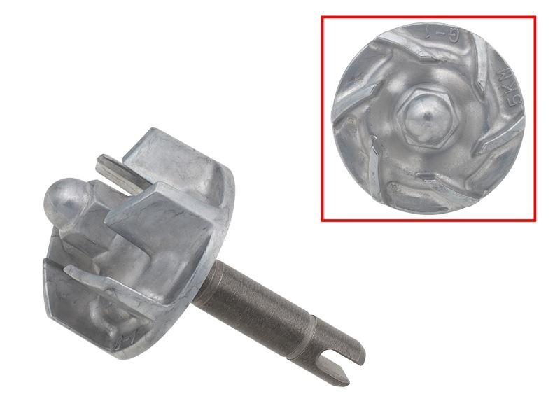 Bronco Wałek pompy wody Yamaha YFM660 Grizzly 02-08 YXR660 RHINO 04-07