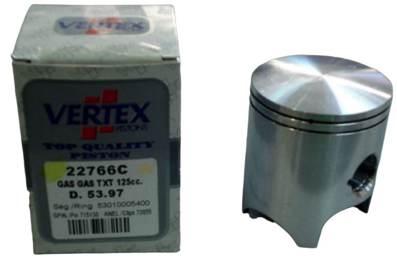 VERTEX TŁOK GAS GAS 125 TXT '02-'21 (53,95MM) (STD.) (PIERŚCIENIE 53009805400 x 2 SZT.) (1)