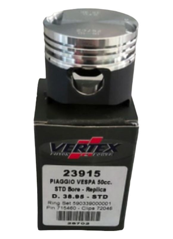 VERTEX TŁOK PIAGGIO VESPA LIBERTY 50, ZIP 50, APRILIA SCARABEO 50 (4T) (39,35MM) (+0,40MM) (1)