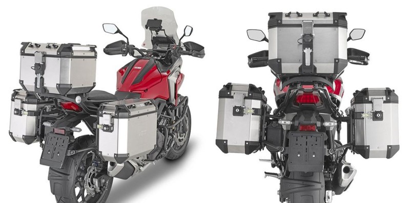 KAPPA STELAŻ KUFRÓW BOCZNYCH MONOKEY CAM SIDE HONDA NC 750X '21 - POD KUFRY KFR K'FORCE ALU