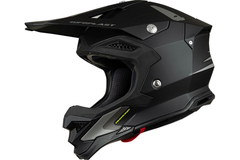 UFO KASK DIAMOND CROSS CARBON FIBERGLASS MADE IN ITALY KOLOR CZARNY ROZMIAR XL