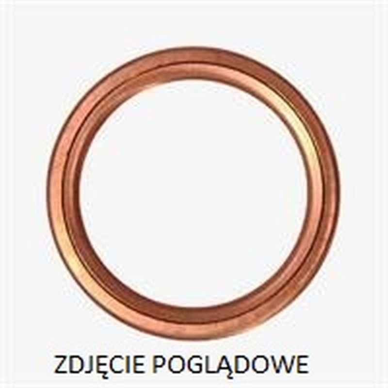 ATHENA USZCZELKA (PODKŁADKA MIEDZIANA) KOLANKA WYDECHOWEGO KAWASAKI KX 100 '98-'13, KX 80 '98-'00, KX 85 '01-'18 (34X39X1,5MM) (OEM:110601842)