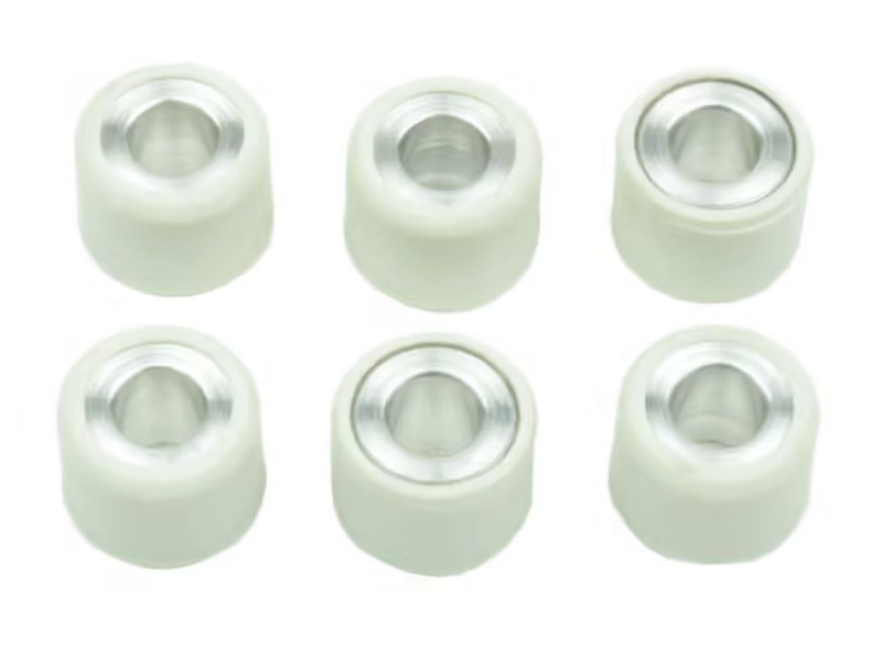 ATHENA ROLKI WARIATORA 6 SZT. 15X12 MM 5 GR. APRILIA AMICO/GULLIVER/SCARABEO/SONIC/SR 50, PIAGGIO BROVO/CIAO/GRILLO 50, YAMAHA BWS/CS/CT/CW/JOG/YH/YN/YQ/YW 50