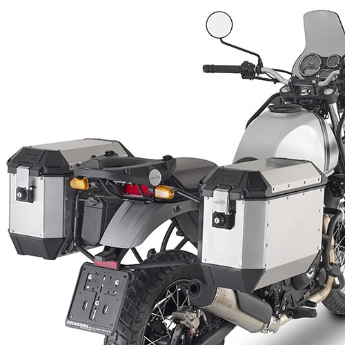 KAPPA STELAŻ KUFRÓW BOCZNYCH MONOKEY ROYAL ENFIELD HIMALAYAN '21 - RÓWNIEŻ POD KUFRY MONOKEY RETRO-FIT K-VENTURE ALU ORAZ K'MISSION ALU