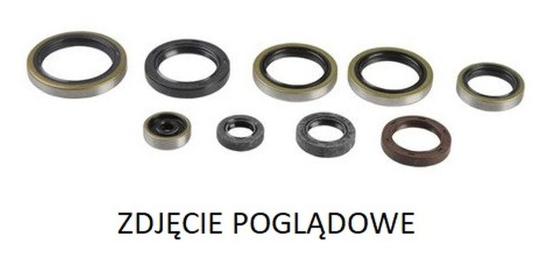 PSYCHIC KOMPLET (ZESTAW) USZCZELNIACZY SILNIKOWYCH GAS GAS EC 250, EX 300 '21, HUSQVARNA TC 250 '17-'19, TE 250/300 '17-'19, TX 300 '17-'19, KTM SX/XC/XC-W 250/300 '17-'21 (822976) (1)