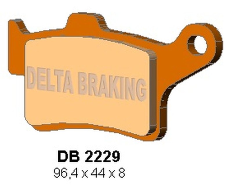 DELTA BRAKING KLOCKI HAMULCOWE KH631 TYŁ CAN-AM SPYDER 1000 '13-'21, SPYDER 1330 '15-'21 (1)