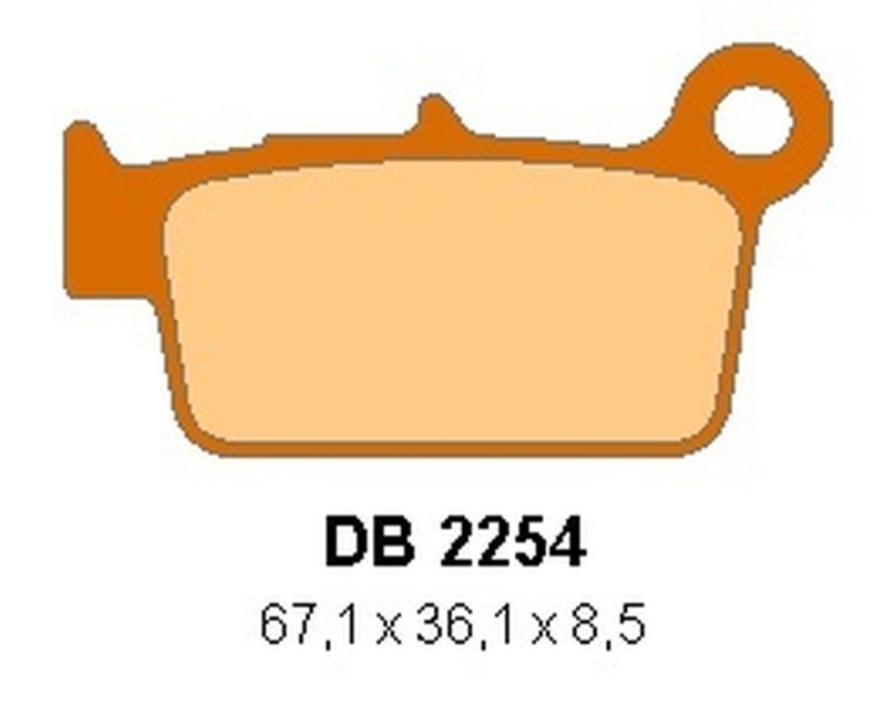 DELTA BRAKING KLOCKI HAMULCOWE KH367/2 TYŁ BETA RR 50/125 '08-'15, 200 URBAN '08-'15, 200 RR '20-'23, 250 RR '13-'22, 300 RR '13-'23, 350 ALP4, 400 RR '05-'17, 350 RR '11-'22, 390 RR '15-'23, 430 RR '15-'23, 450 RR '12-'20, 480 RR 15-'23 (1)