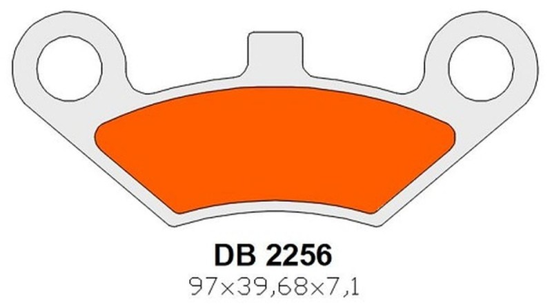 DELTA BRAKING KLOCKI HAMULCOWE KH453 PRZÓD CF MOTO CF 500/625/800 TERRALANDER '11-'15 (1)