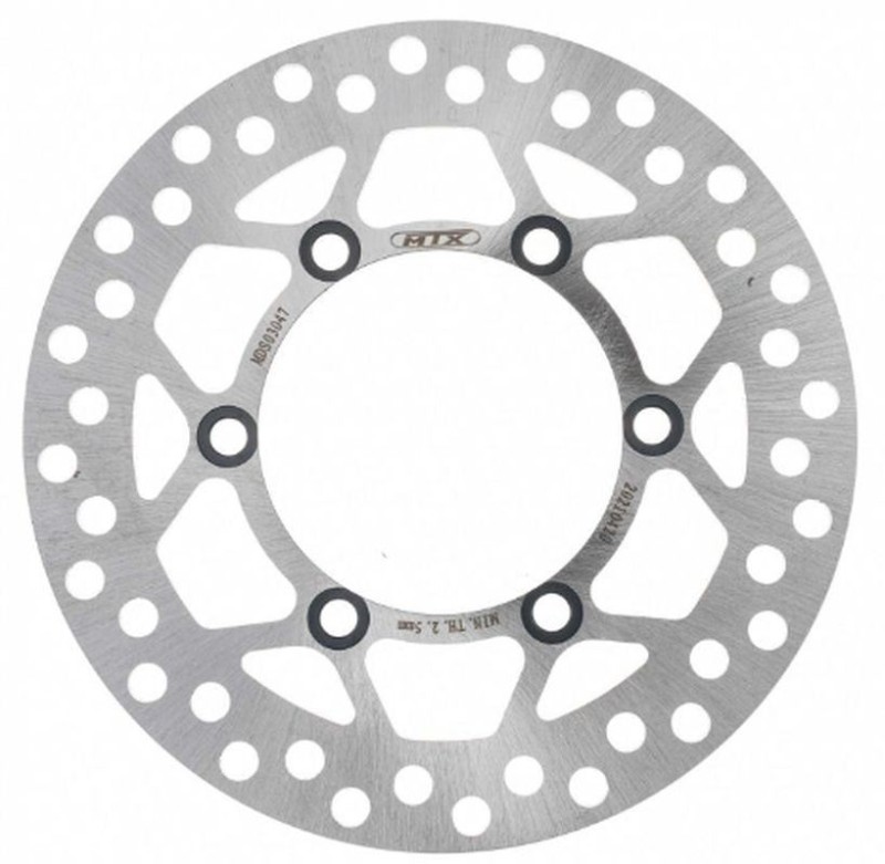 MTX PARTS TARCZA HAMULCOWA PRZÓD KAWASAKI KX 85 '01-'21, SUZUKI RM 100 '03, (184X84X4MM) (4X9,5MM) (1)