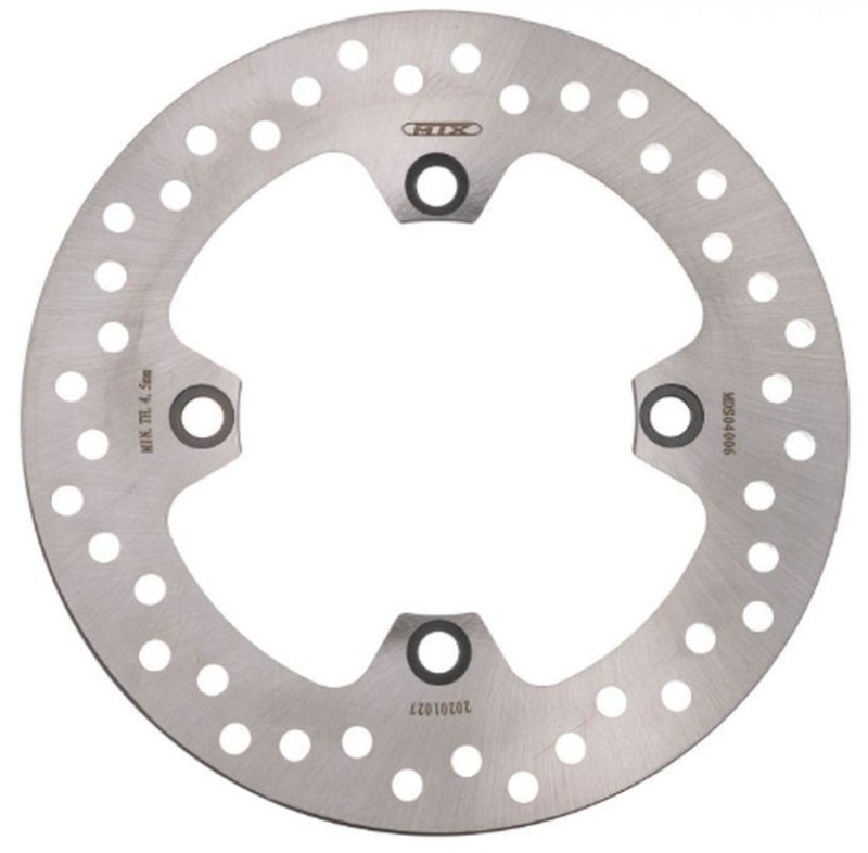 MTX PARTS TARCZA HAMULCOWA TYŁ TRIUMPH DAYTONA 600/650/675/955 '01-'12, SUPER FOUR 600 '02-'05, SPEED TRIPLE 955/1050 '98-'11, STREET TRIPLE 675 '07-'12 (220X105X5MM) (4X10,5MM) (1)
