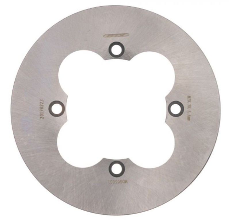 MTX PARTS TARCZA HAMULCOWA TYŁ SUZUKI LT-Z 400 '03-'14, KAWASAKI KSF 400 '03-'05, ARCTIC CAT DVX 400 '04-'08 (220X105X4MM) (4X10,5MM) (1)