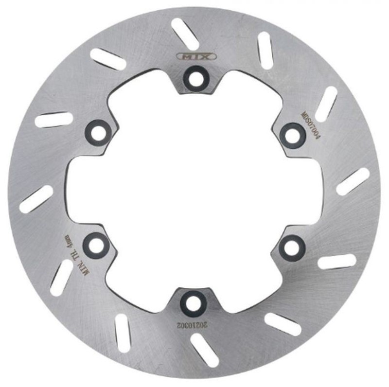 MTX PARTS TARCZA HAMULCOWA TYŁ YAMAHA DT 125R/X '05-'07, DT 200 '92-'93, DT 230 '97-'98, TT 250R '94-'00, WR 125R '09-'15, WR 125X '09-'18, WR 200 '92-'94 (220X115X4,5MM) (6X8,5MM) (1)