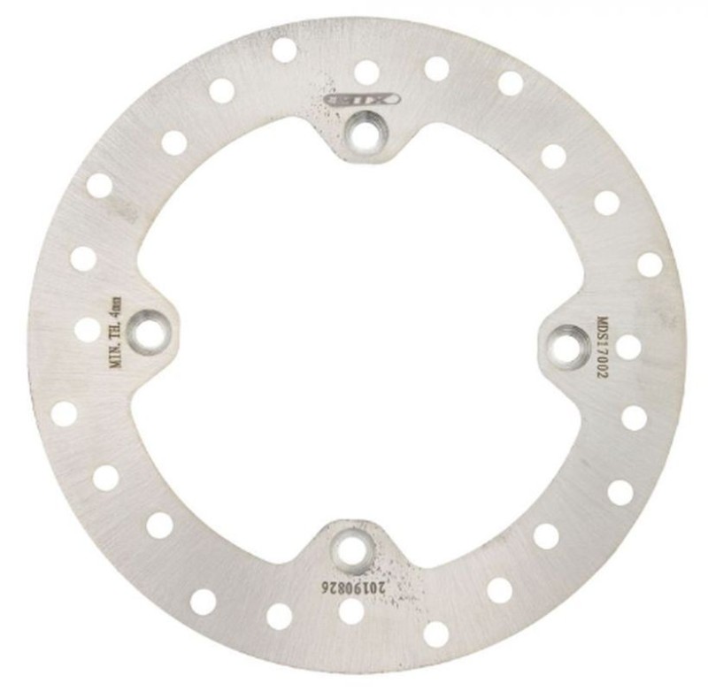 MTX PARTS TARCZA HAMULCOWA PRZÓD CAN AM MAVERIC 1000R '14-'19, OUTLANDER 650/800/1000 '13-'19, OUTLANDER 500 '13-'15, RENEGADE 800 '12-'15 (213X117X4,5MM) (4X8,5MM) (1)