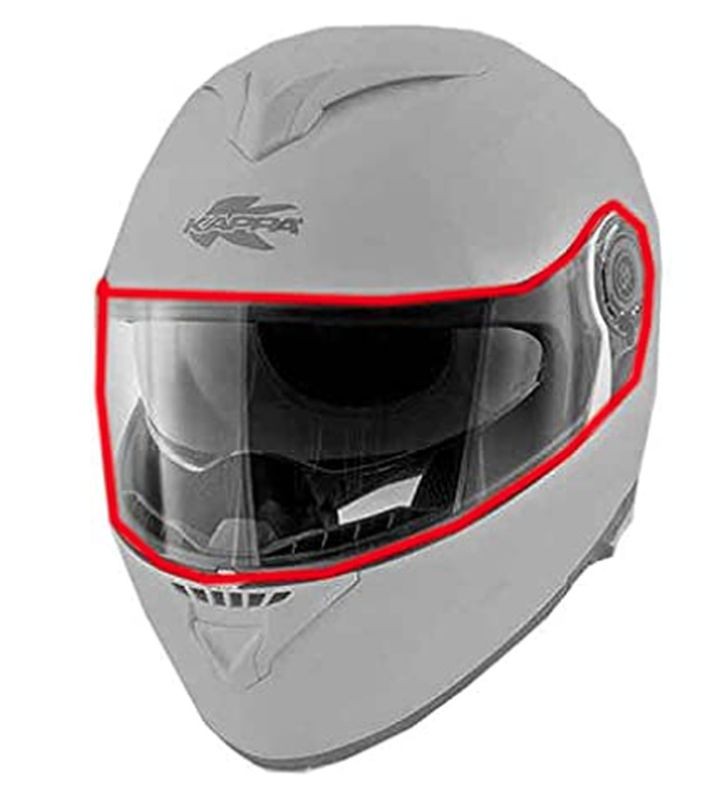 KAPPA SZYBKA DO KASKU KV32 PRZEZROCZYSTA - WYPRZEDAŻ
