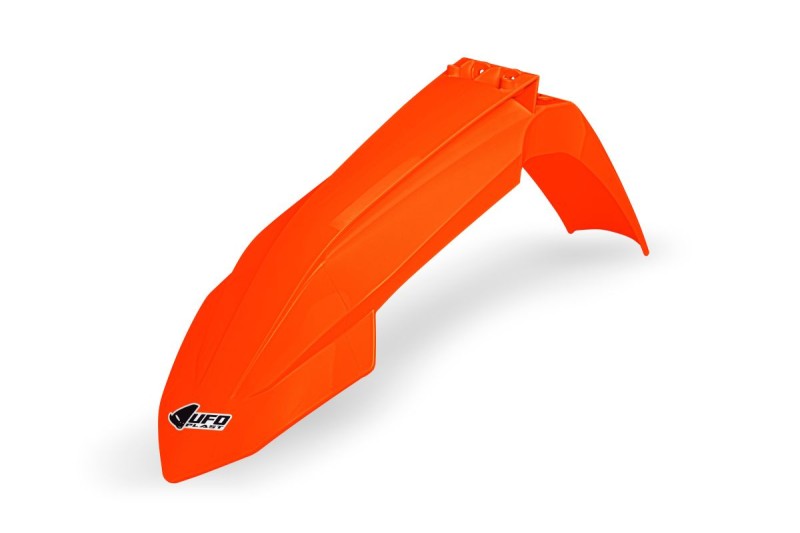 UFO BŁOTNIK PRZÓD KTM SX/SXF(SX-F) 125/250/300/350/450F TBI '23-24, EXC/EXCF(EXCF) 150/250/300/350/450/500 TBI '24 KOLOR POMARAŃCZOWY FLUO