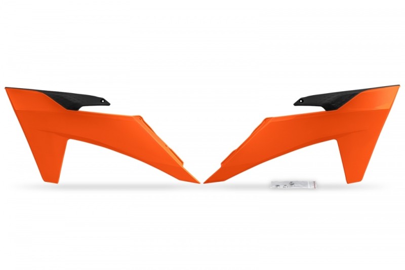 UFO OSŁONY CHŁODNIC KTM SX/SXF(SX-F) 125/250/300/350/450F 2023 KOLOR POMARAŃCZOWY
