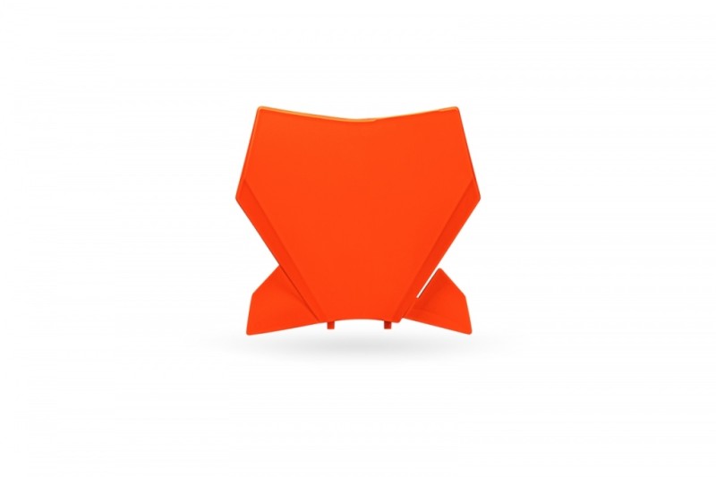 UFO TABLICA NA NUMER STARTOWY KTM SX/SXF(SX-F) 125/250/300/350/450F 2023 KOLOR POMARAŃCZOWY FLUO