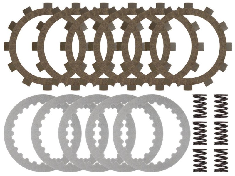 PSYCHIC TARCZE, PRZEKŁADKI I SPRĘŻYNY SPRZĘGŁOWE (KOMPLET RACING) KTM SX 65 '98-'08, XC 65 '08, SX 60 '98-'00 (1)