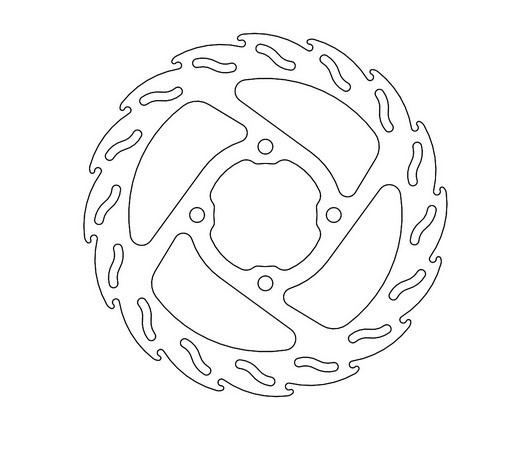MOTO-MASTER TARCZA HAMULCOWA TYŁ FLAME KTM SX 65 '04-'22 , HUSQVARNA TC 65 '17-'22 , GASGAS MC 65 '21-'22 (1)
