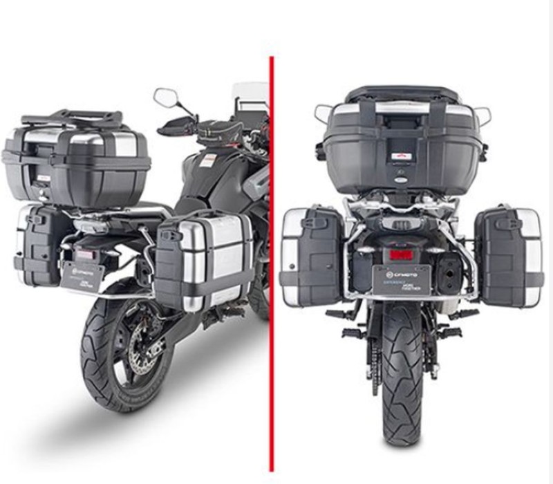 KAPPA STELAŻ KUFRÓW BOCZNYCH MONOKEY CF MOTO 800 MT '22-, - RÓWNIEŻ POD KUFRY MONOKEY RETRO-FIT K-VENTURE ALU ORAZ K'MISSION ALU