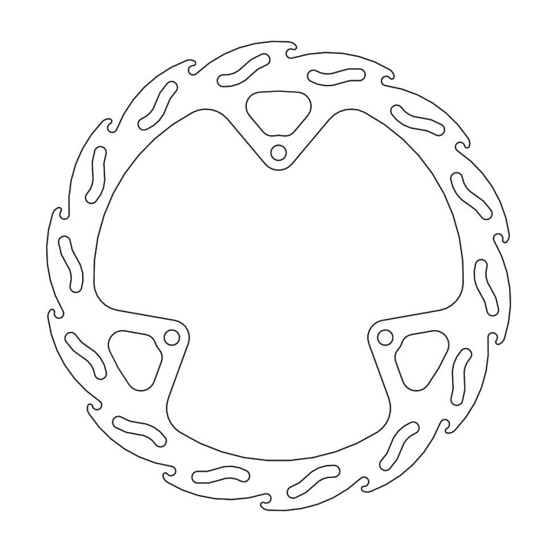 MOTO-MASTER TARCZA HAMULCOWA PRZÓD FLAME KTM SX 65 '02- , HUSQVARNA TC 65 '17- , GASGAS MC 65 '21- (1)