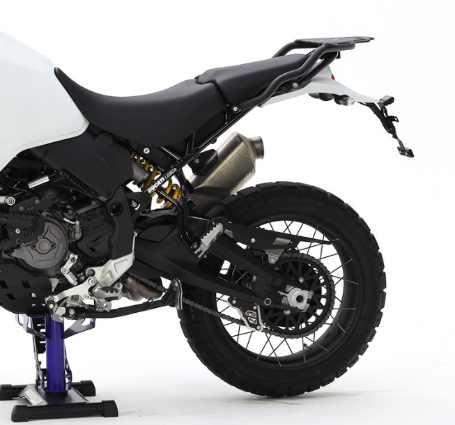 CROSSPRO TYLNY BAGAŻNIK DUCATI DESERT X '22 - KOLOR CZARNY