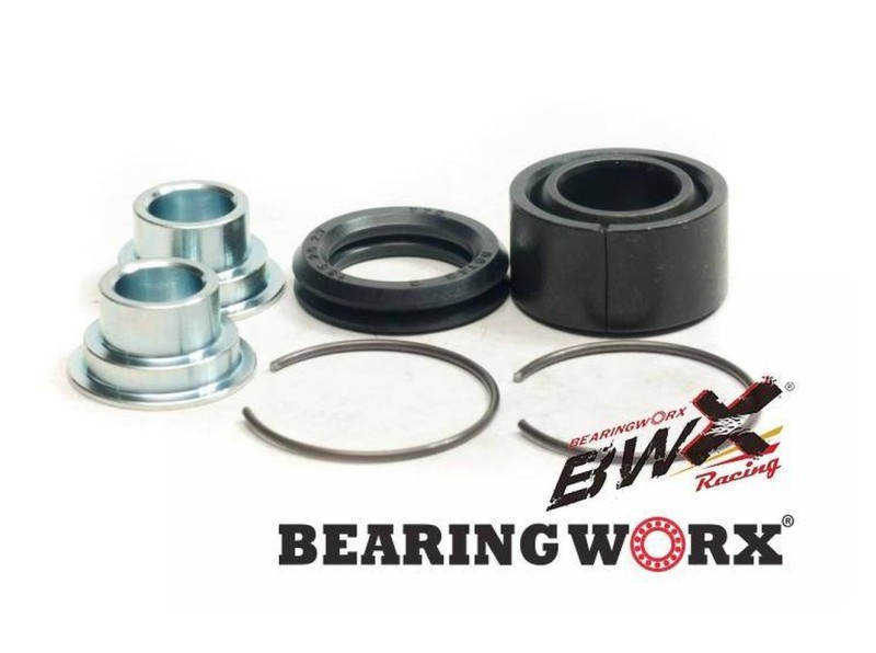 BEARING WORX ZESTAW NAPRAWCZY MOCOWANIA (ŁOŻYSKA) AMORTYZATORA TYLNEGO DOLNE YAMAHA YZ 80/85 '93-'02, YZ 125 '89-'91, TTR 250 '99-'06, YZ 250 '90, (ŁOŻYSKO PTFE) (29-5013) (1)