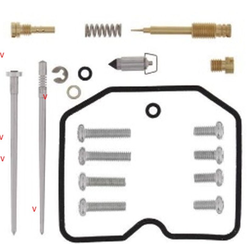 BEARING WORX ZESTAW NAPRAWCZY GAŹNIKA KAWASAKI KLX 300/R '97-'07 (26-1133) (1)