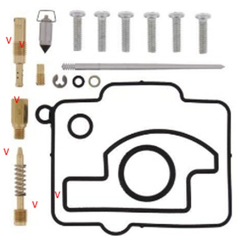 BEARING WORX ZESTAW NAPRAWCZY GAŹNIKA KAWASAKI KX 250 '01, (26-1137) (1)