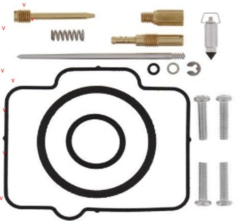 BEARING WORX ZESTAW NAPRAWCZY GAŹNIKA HONDA CR 250R '90-'95 (26-1170) (1)