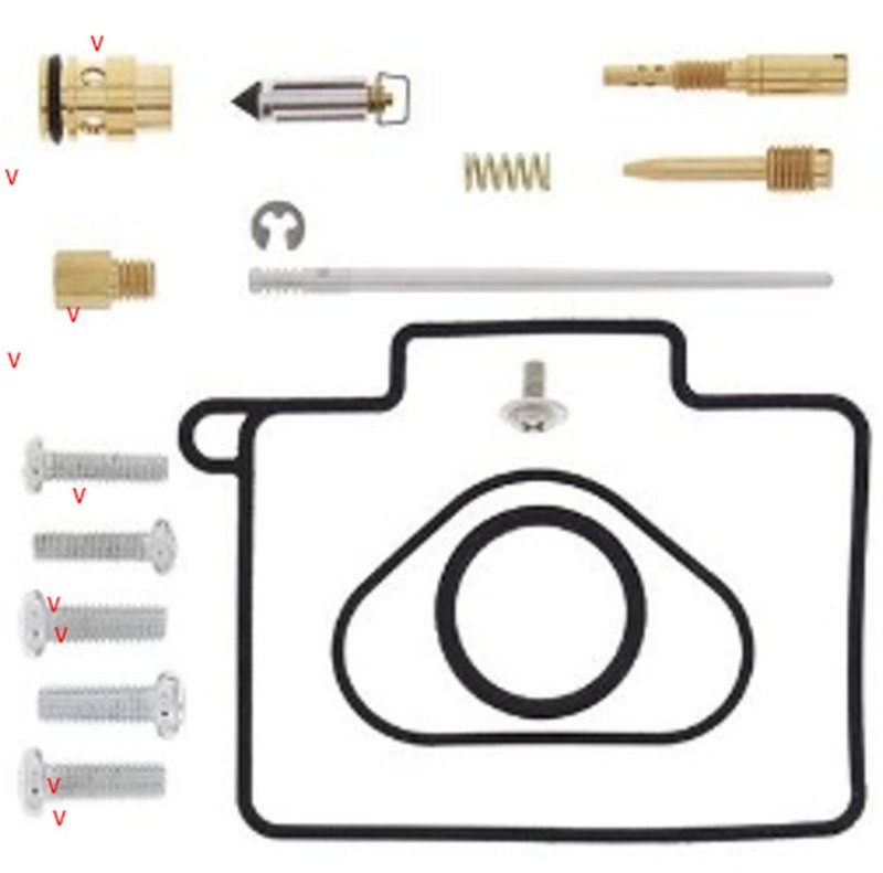 BEARING WORX ZESTAW NAPRAWCZY GAŹNIKA HONDA CR 125R '02, (26-1183) (1)