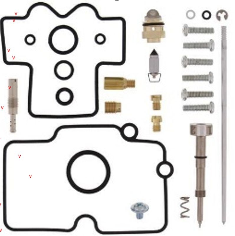 BEARING WORX ZESTAW NAPRAWCZY GAŹNIKA YAMAHA YZ 250F '01-'02 (26-1287) (1)