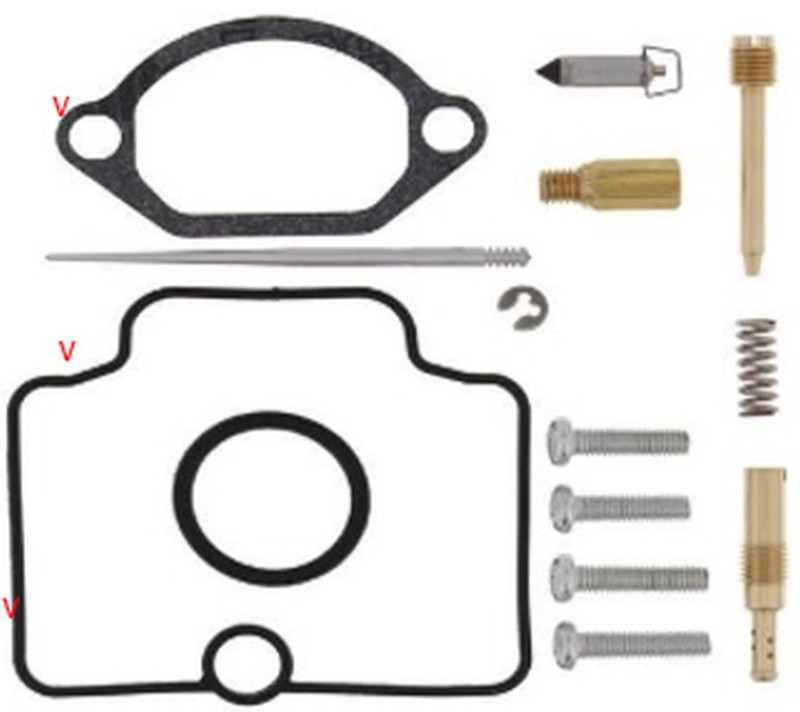 BEARING WORX ZESTAW NAPRAWCZY GAŹNIKA KAWASAKI KX 85 '01-'13 (26-1396) (1)